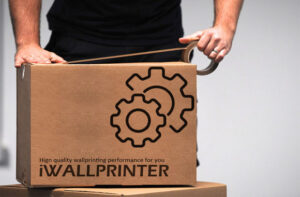 wall printer with a customizable hardware structure