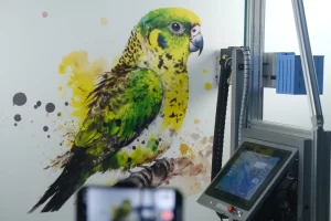 iWP wall printer Working result